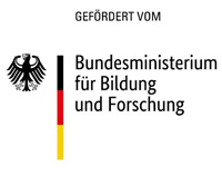 Logo: Gefördert vom Bundesministerium für Bildung und Forschung